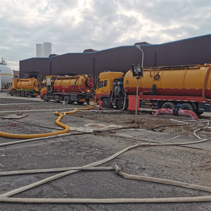 澄海污水池清理